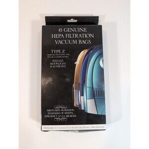 Genuine Type Z Hepa Filtration Vacuum Bags For Sunburst Moonlight Pizzaz Models